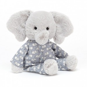 Jellycat Bedtime Elephant 23 CM X 9 CM | 53274HTRE