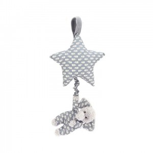 Jellycat Bedtime Elephant Musical Pull 34 CM X 20 CM | 31468SKRI
