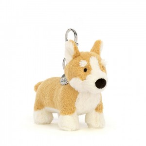 Jellycat Betty Corgi Bag Charm 10 CM X 5 CM | 56498YCQG