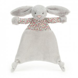 Jellycat Blossom Silver Bunny Comforter 25 CM X 22 CM | 35910TRKA