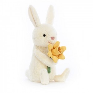 Jellycat Bobbi Bunny with Daffodil 18 CM X 7 CM | 98357BQYW