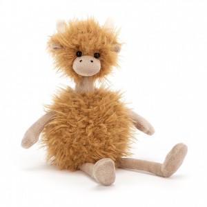 Jellycat Bonbon Highland Cow 25 CM X 8 CM | 32956JGTV
