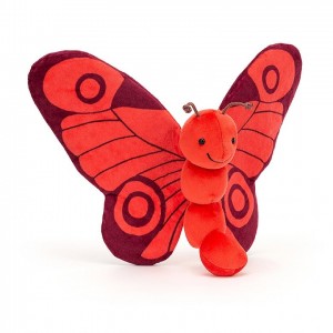 Jellycat Breezy Butterfly Poppy 23 CM X 25 CM | 80467BUTG