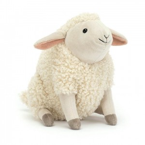 Jellycat Burly Boo Sheep 19 CM X 12 CM | 59017HYVM