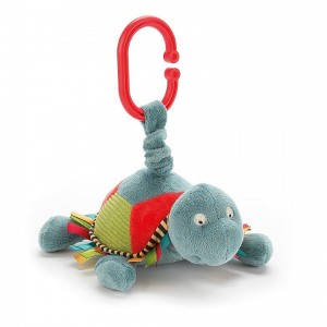 Jellycat Carnival Turtle Jitter 9 CM X 9 CM | 63190UWNS