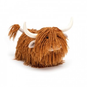 Jellycat Charming Highland Cow 17 CM X 31 CM | 15936YTJF