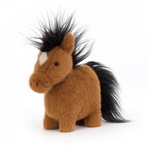Jellycat Clippy Clop Bay Pony 15 CM X 7 CM | 93580XEDH