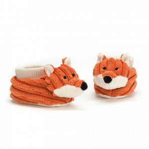 Jellycat Cordy Roy Fox Booties 13 CM | 98740VAWD