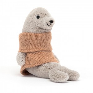 Jellycat Cozy Crew Seal 13 CM X 17 CM | 98064HNUA