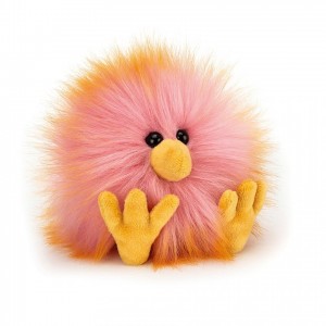Jellycat Crazy Chick Yellow & Pink 11 CM X 7 CM | 01845MHWX