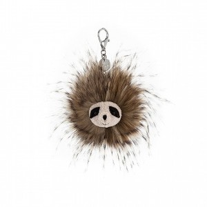 Jellycat Cyril Sloth Bag Charm 7 CM X 7 CM | 97468RYAH