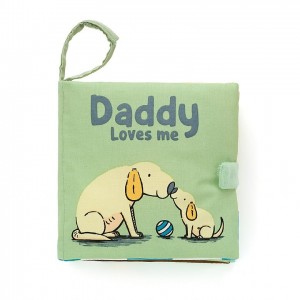Jellycat Daddy Loves Me Book 15 CM X 15 CM | 51628HVZP
