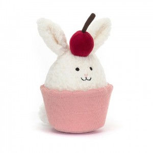 Jellycat Dainty Dessert Bunny Cupcake 14 CM X 10 CM | 32481HWVF