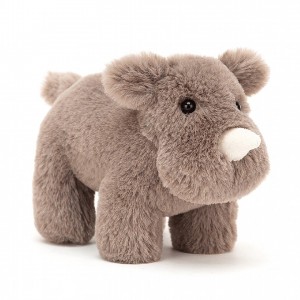 Jellycat Diddle Rhino 10 CM X 14 CM | 08271ASOQ