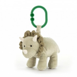 Jellycat Duffie Dino Jitter 10 CM X 9 CM | 67048IJRY