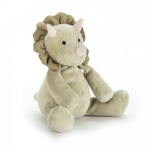 Jellycat Duffie Dino Rattle 15 CM X 8 CM | 08245LEBG