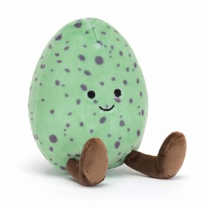 Jellycat Eggsquisite Green Egg 10 CM X 6 CM | 64375WGJV