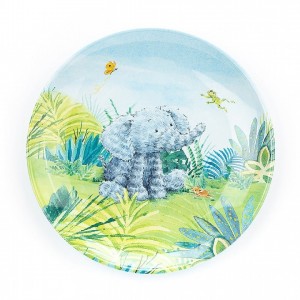 Jellycat Elephants Cant Fly Melamine Plate 20 CM X 20 CM | 65294YHZN