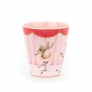 Jellycat Elly Ballerina Melamine Cup 9 CM X 9 CM | 26875RZNE