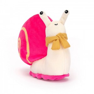 Jellycat Escarfgot Pink 15 CM X 8 CM | 75614JOVD