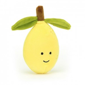 Jellycat Fabulous Fruit Lemon 14 CM X 8 CM | 43105GXUZ