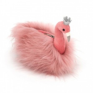 Jellycat Fancy Flamingo Purse 17 CM X 4 CM | 98163AEKP