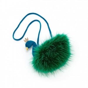 Jellycat Fancy Peacock Bag 21 CM X 8 CM | 93805PUZG