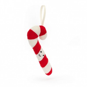 Jellycat Festive Folly Candy Cane 5 CM X 13 CM | 36182DTCF