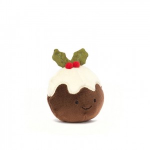 Jellycat Festive Folly Christmas Pudding 6 CM X 13 CM | 04972FDZS