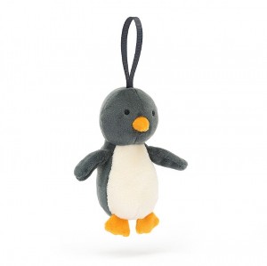 Jellycat Festive Folly Penguin 10 CM X 4 CM | 74129BXTZ