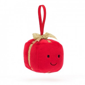 Jellycat Festive Folly Present 7 CM X 7 CM | 60598LCJK