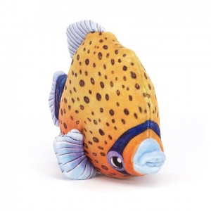 Jellycat Fishiful Orange 13 CM X 16 CM | 24651FQHG