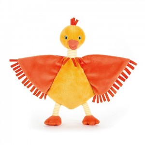 Jellycat Flapper Duck Soother 23 CM X 27 CM | 26817AMWZ