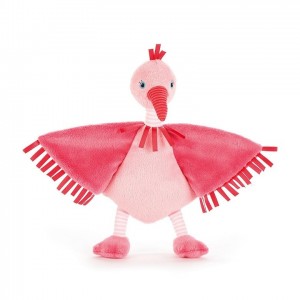 Jellycat Flapper Flamingo Soother 23 CM X 27 CM | 70193AQXD