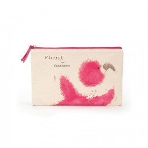 Jellycat Flaunt Your Feathers Pouch 27 CM X 18 CM | 91670TALS