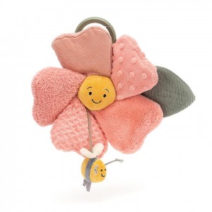 Jellycat Fleury Petunia Activity Toy 20 CM X 20 CM | 82615SLJC