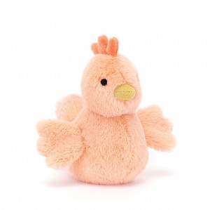 Jellycat Fluffy Chicken 11 CM X 6 CM | 42379WYOZ
