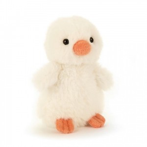 Jellycat Fluffy Cream Chick 11 CM X 7 CM | 87192DYWX