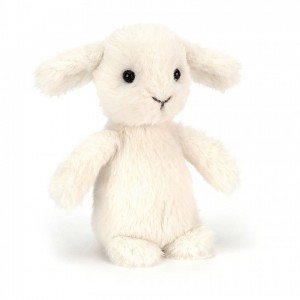 Jellycat Fluffy Lamb 11 CM X 7 CM | 71296OSKU