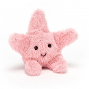 Jellycat Fluffy Starfish 10 CM X 10 CM | 83790URWF