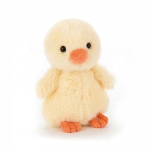 Jellycat Fluffy Yellow Chick 11 CM X 7 CM | 40189NHXU