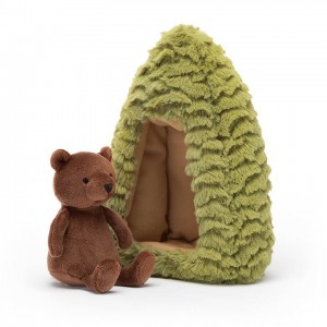 Jellycat Forest Fauna Bear 19 CM X 14 CM | 81429JEIO