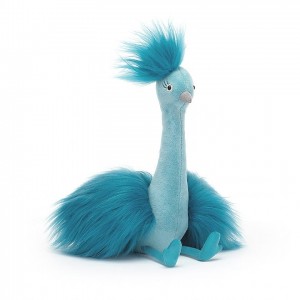 Jellycat Fou Fou Peacock 20 CM X 14 CM | 62038QLYZ
