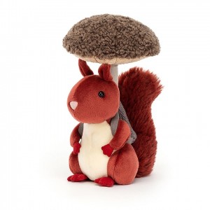 Jellycat Fungi Forager Squirrel 22 CM X 9 CM | 80312EZSH