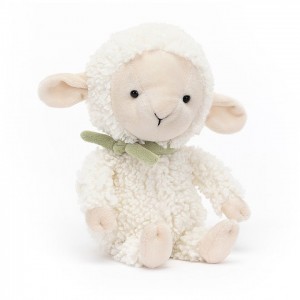Jellycat Fuzzkin Lamb 23 CM X 9 CM | 03254HFRQ