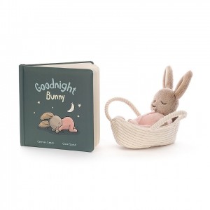 Jellycat Goodnight Bunny Book 19 CM X 19 CM | 25408YIHU