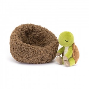 Jellycat Hibernating Tortoise 12 CM X 12 CM | 20917GMVZ
