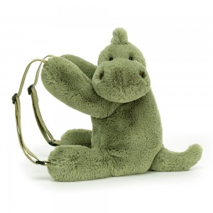 Jellycat Huggady Dino Backpack 28 CM X 30 CM | 60475OQTZ
