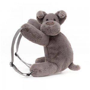 Jellycat Huggady Dog Backpack 28 CM X 30 CM | 02971KXDS