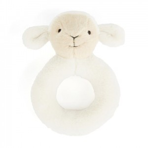 Jellycat Hushbie Lamb Grabber 13 CM X 10 CM | 37851ZAML